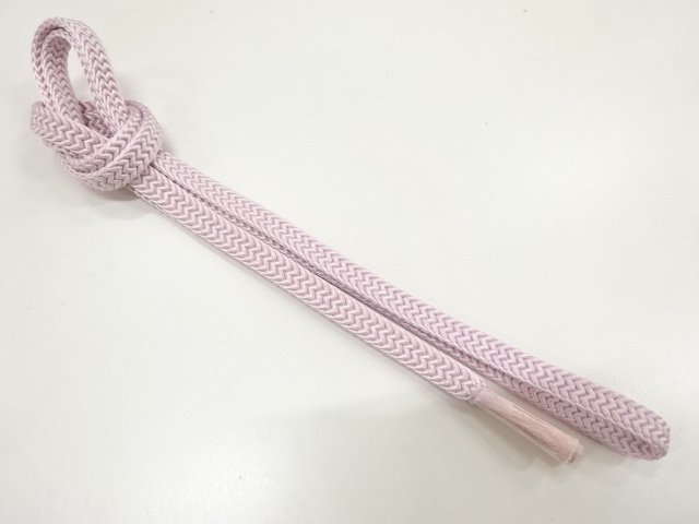 JAPANESE KIMONO / UNUSED HAND-TIED OBIJIME